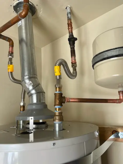 Water heater installation and plumbing repair in Francisville